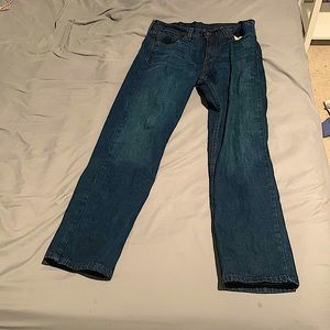 Width 30 length 30, blue Jeans, brand is Levi Strauss